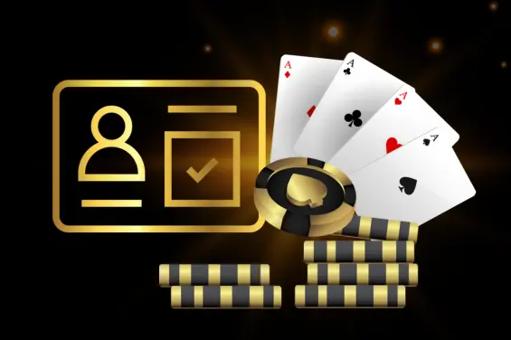 ID card, card, chip, casino chip.