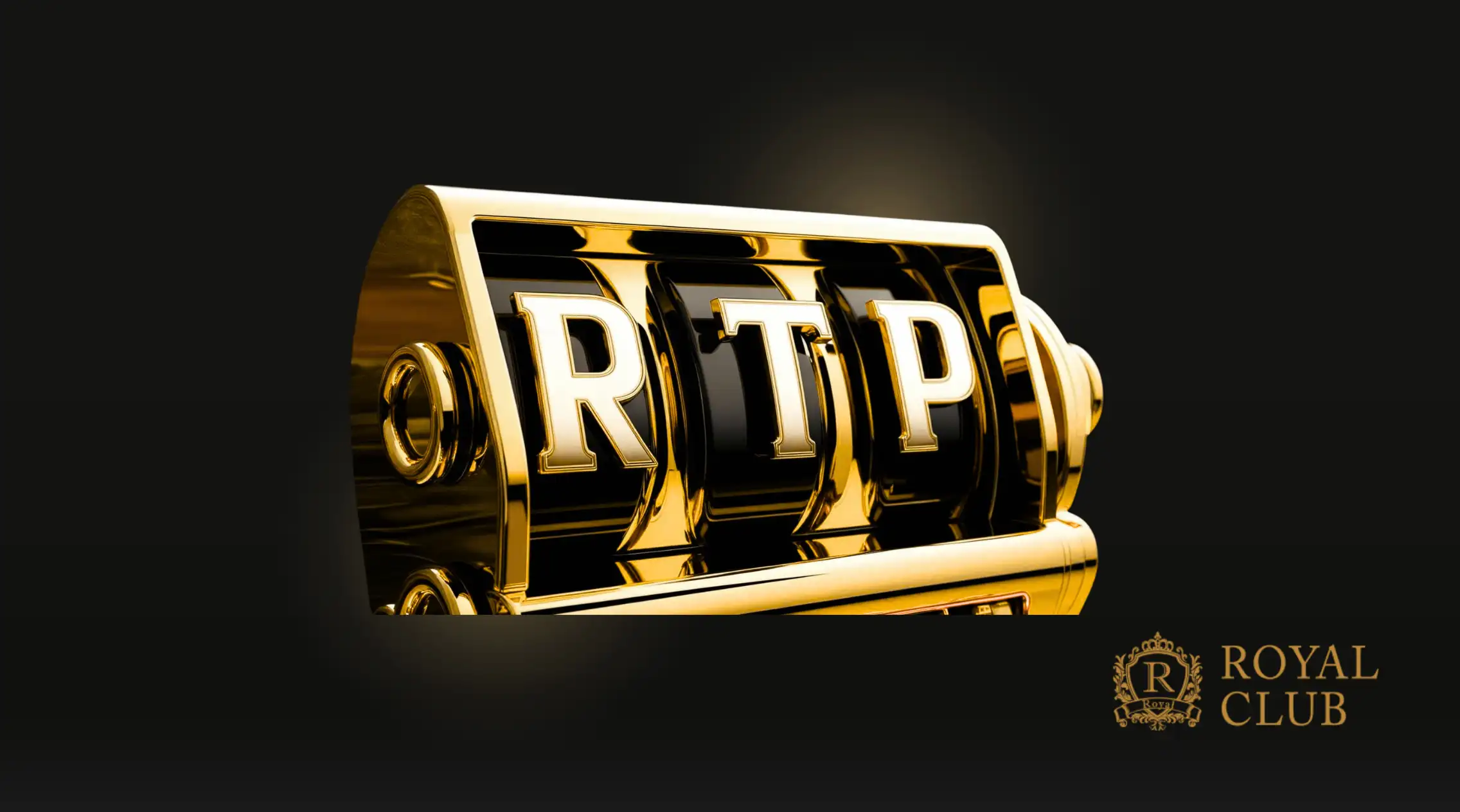 슬롯 머신의 RTP(지불 비율)를 나타내는 이미지.